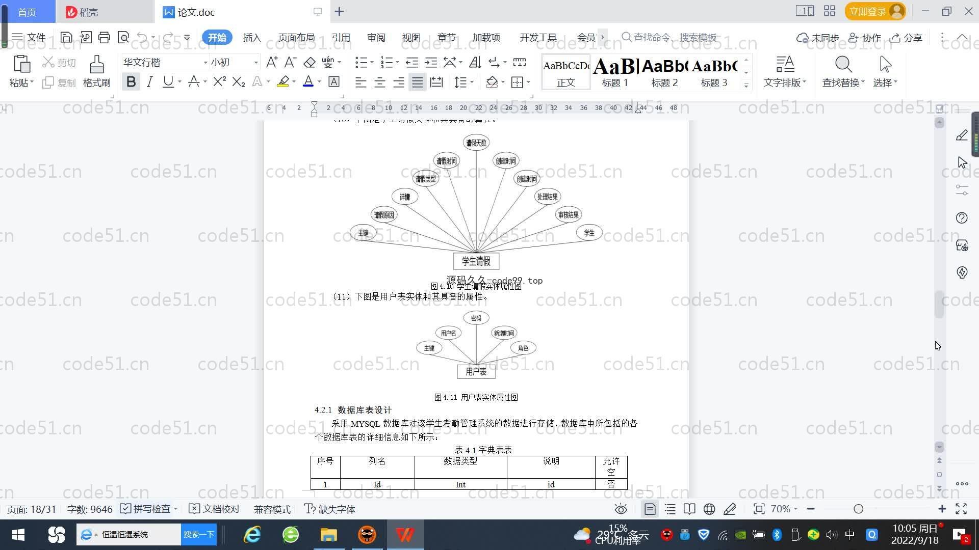 基于SpringBoot+MySQL+Vue.js的学生考勤管理系统(附论文)