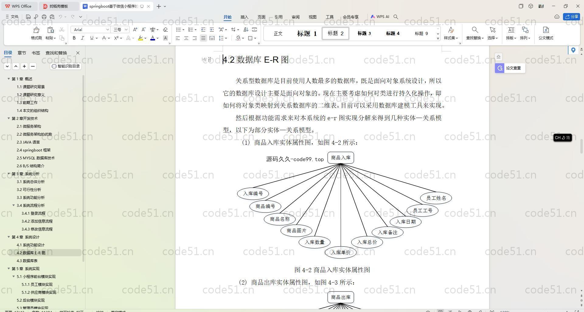 基于SpringBoot+MySQL+Vue.js+Uniapp的仓储管理系统(附论文)