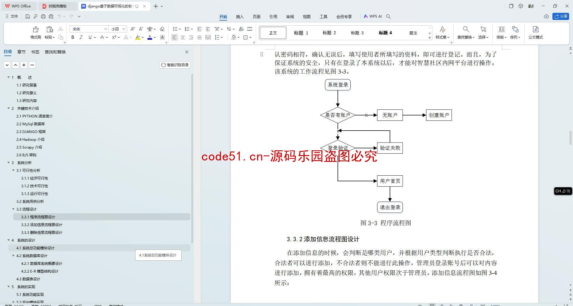 基于Python+Django+MySQL+Vue前后端分离的智慧社区系统(附论文)