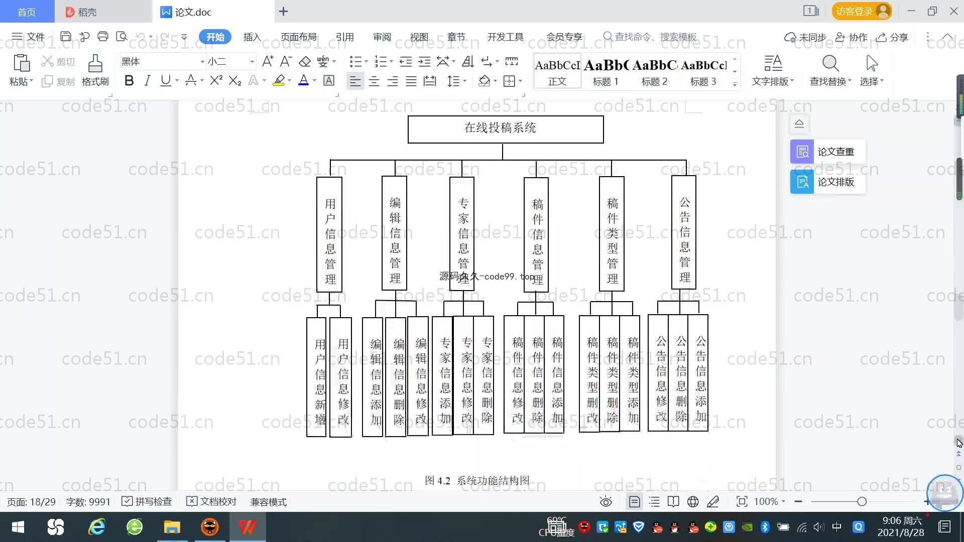 基于SpringBoot+MySQL+Vue.js的在线投稿系统(附论文)