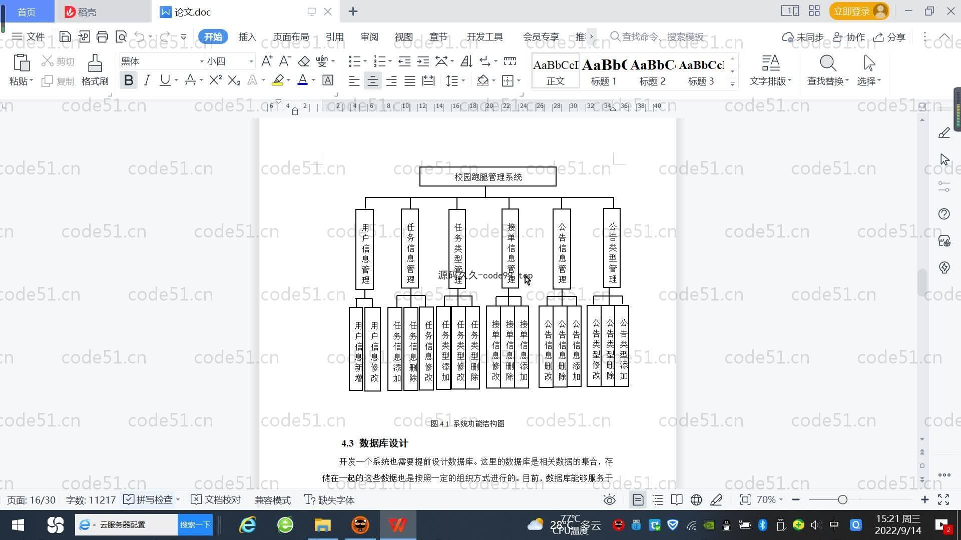 基于SpringBoot+MySQL+Vue.js的校园跑腿系统(附论文)