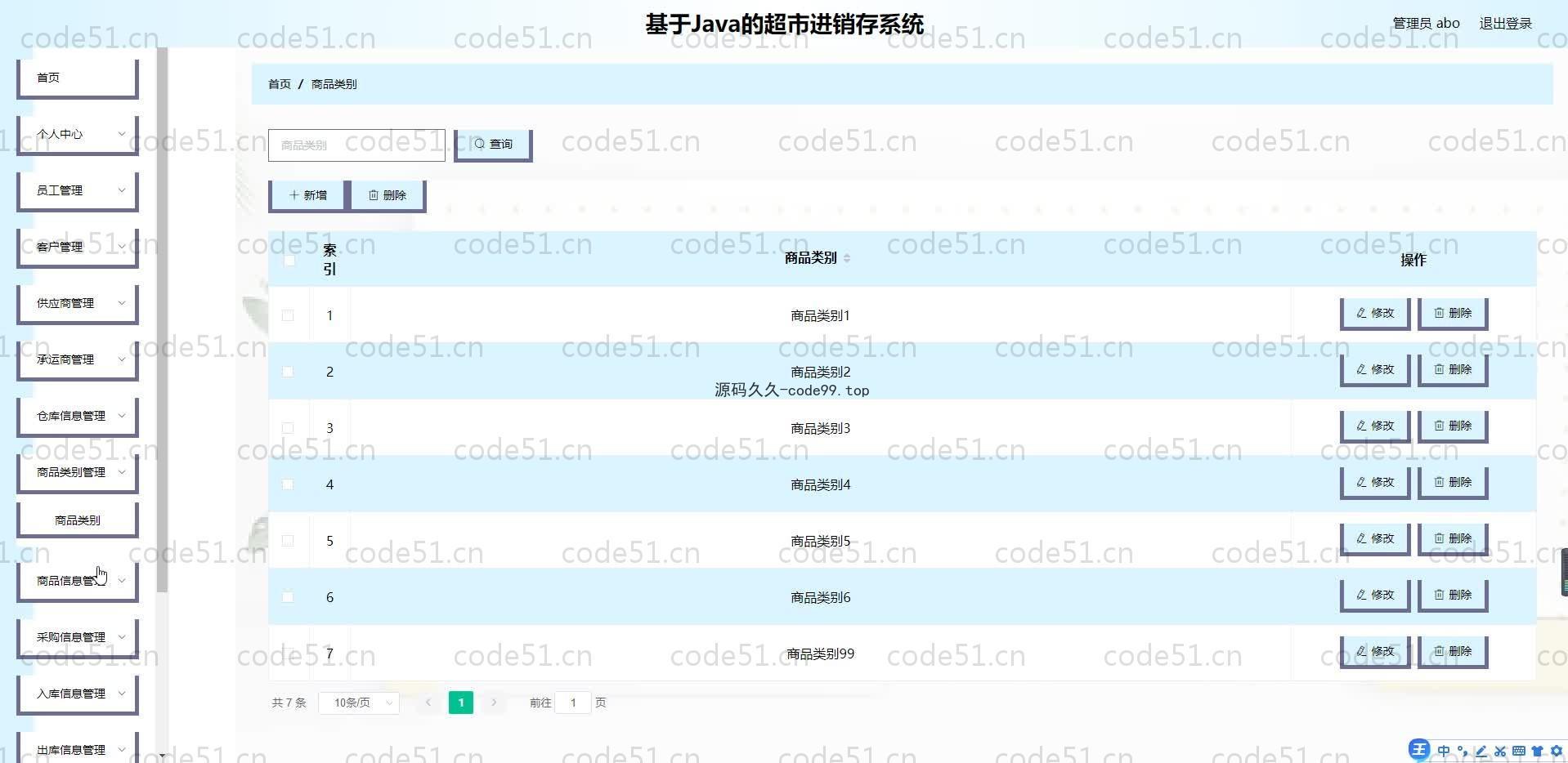 基于SpringBoot+MySQL+Vue.js的超市进销存系统(附论文)