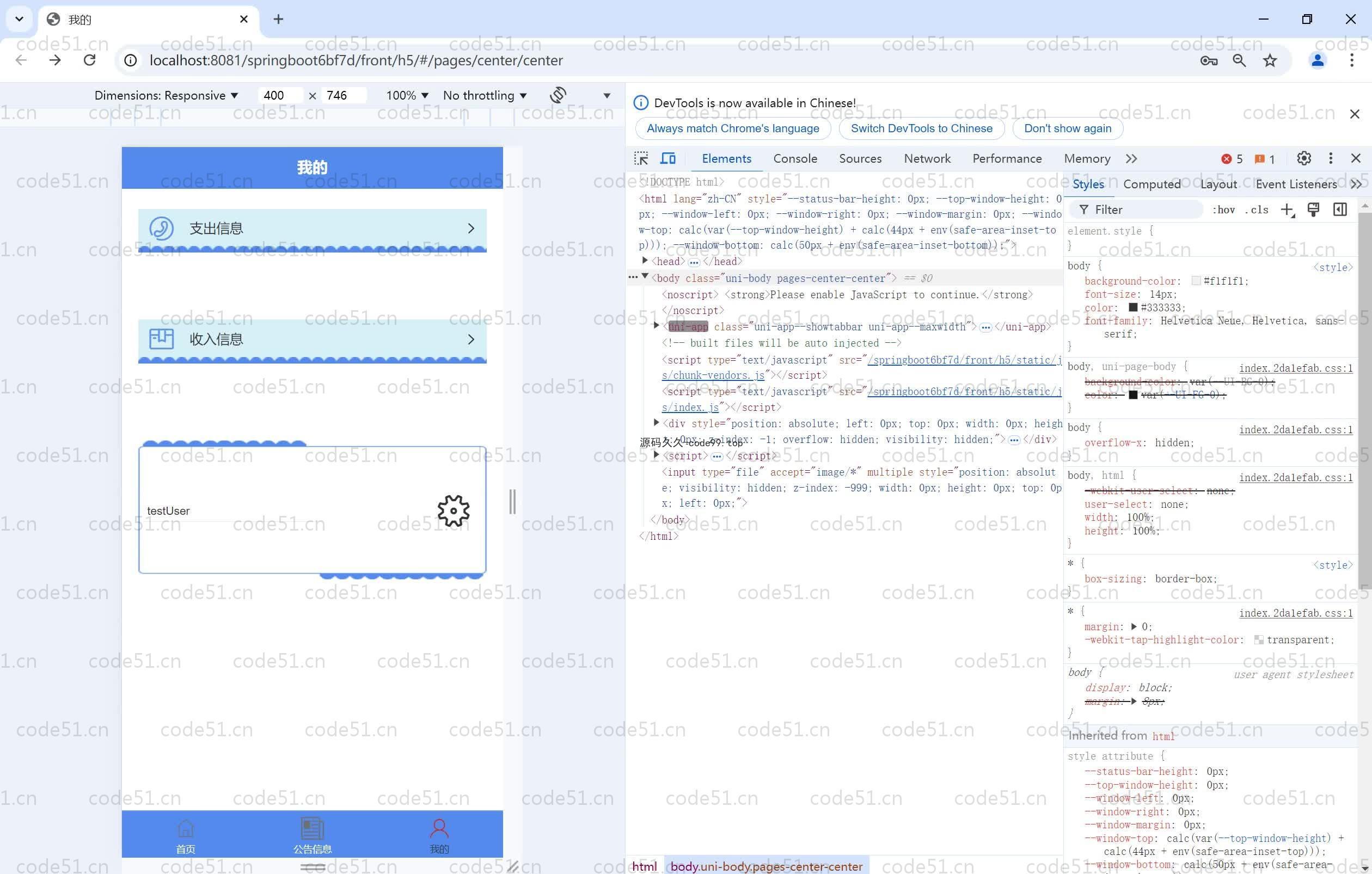 基于SpringBoot+MySQL+Vue.js的消费支出收入统计小程序(附论文)