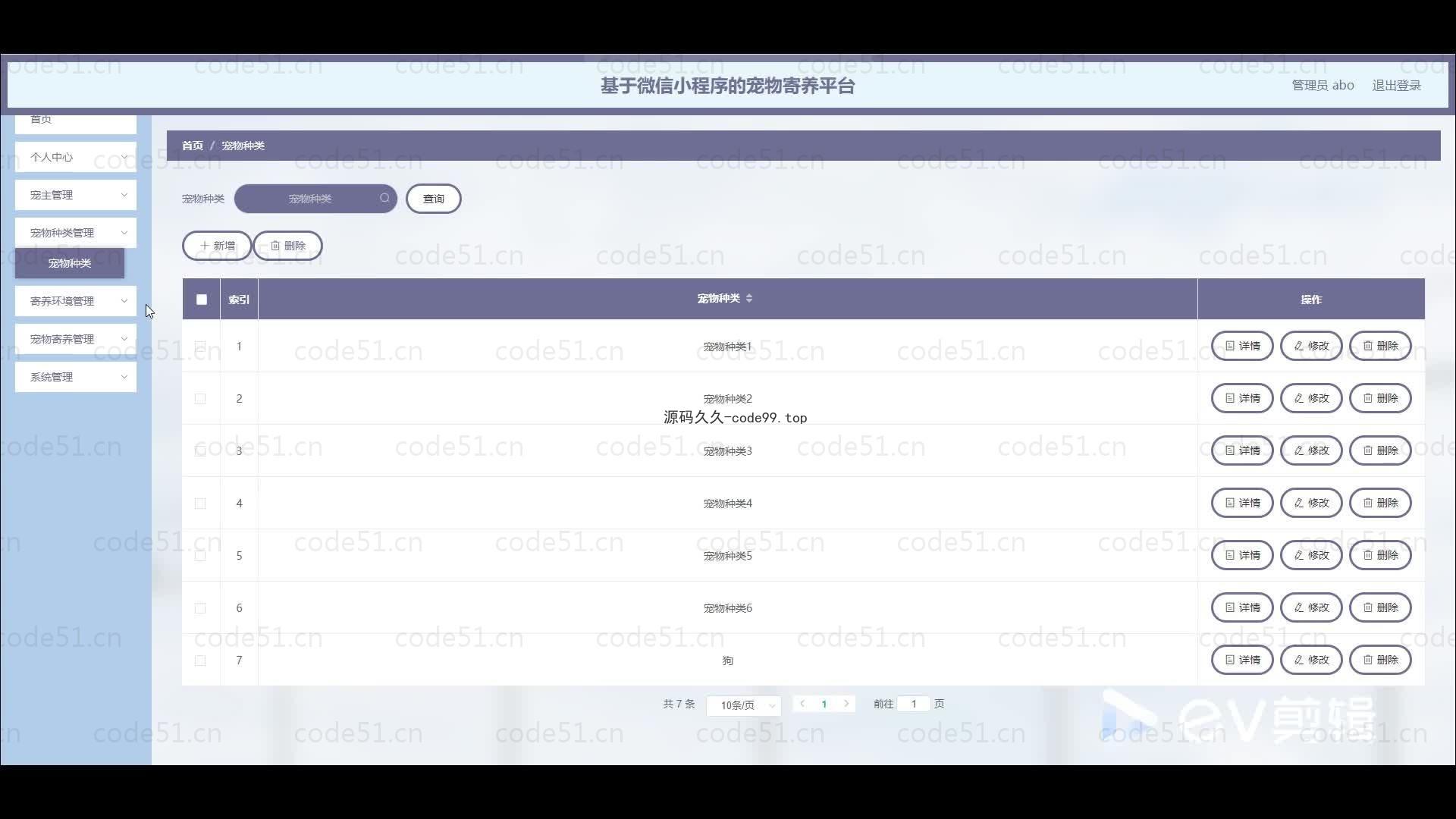 基于微信小程序+SSM+MySQL的宠物寄养小程序(附论文)