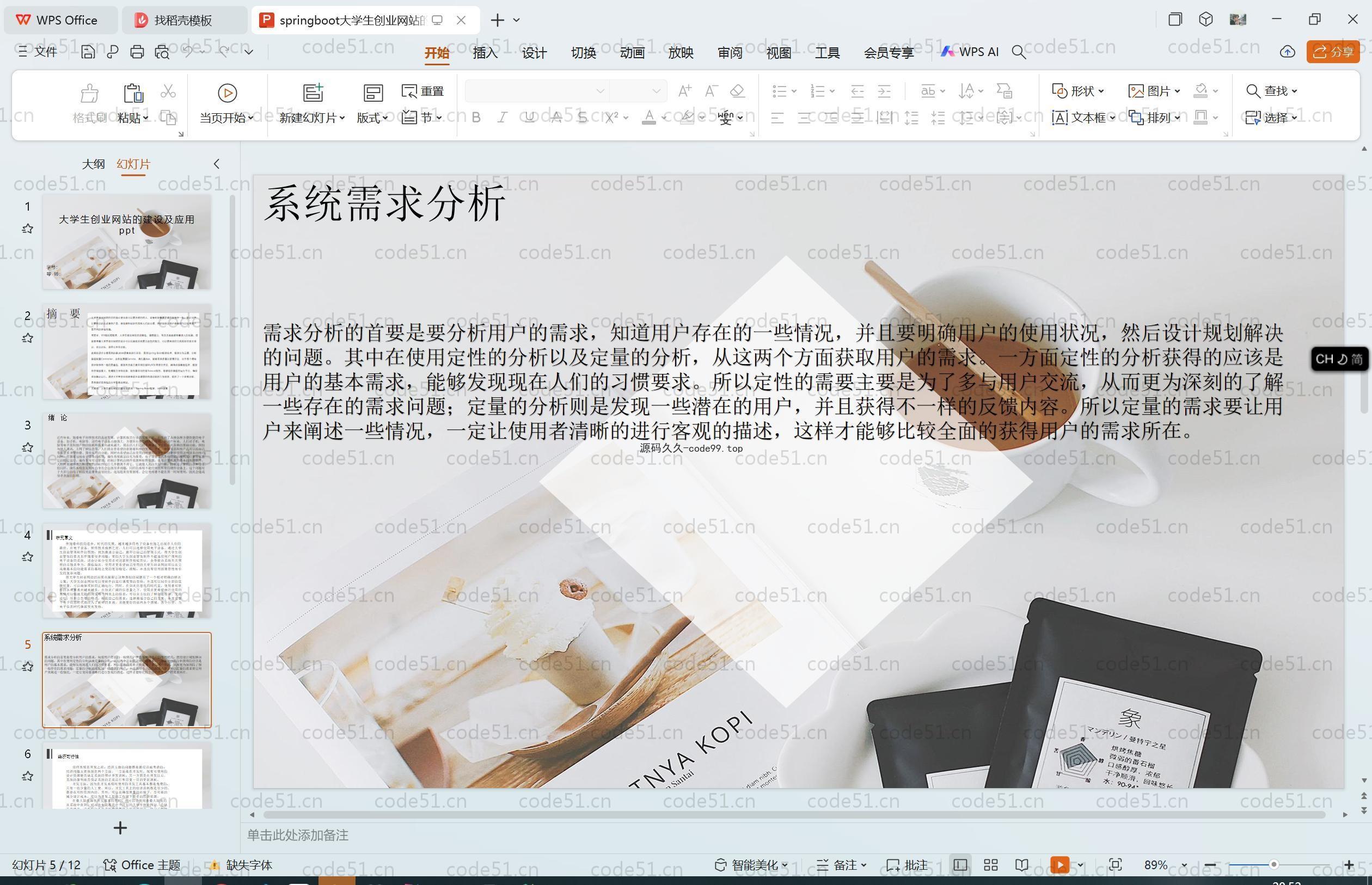 基于SpringBoot+MySQL+Vue.js的大学生创业系统(附论文)