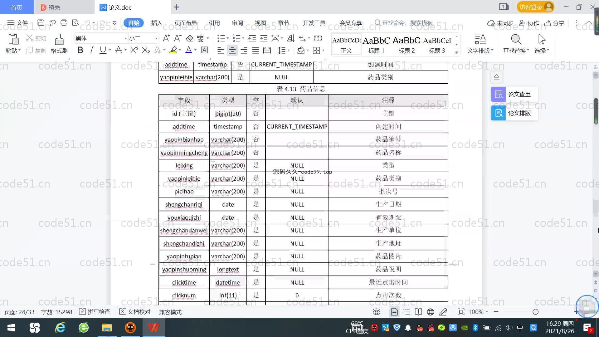 基于SpringBoot+MySQL+Vue.js的药店药品销售系统(附论文)