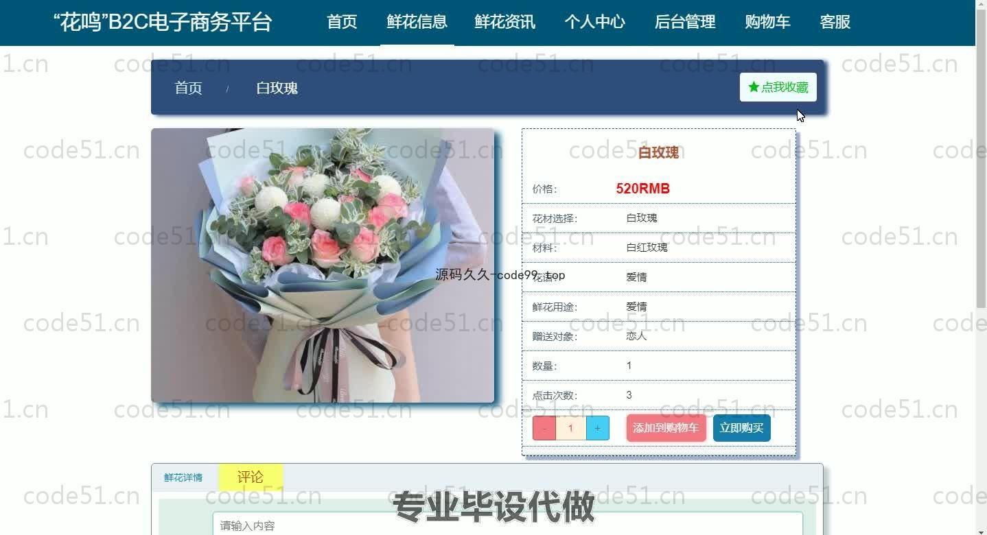 基于SpringBoot+MySQL+Vue.js的B2C电子商务系统(附论文)