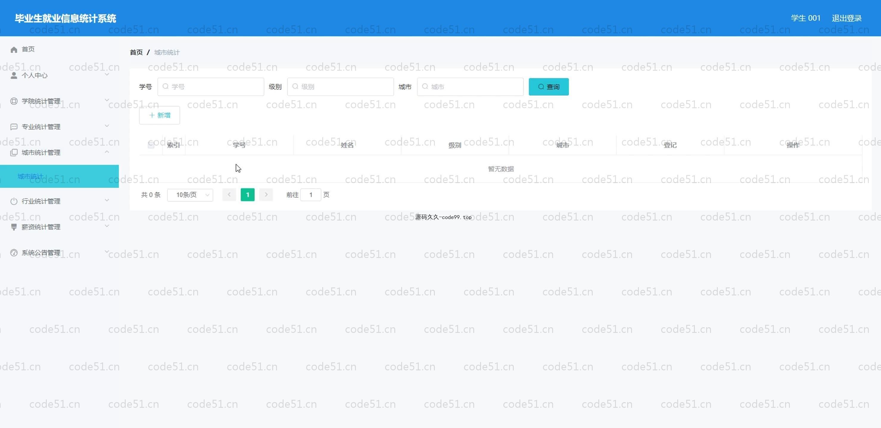 基于SpringBoot+MySQL+Vue.js的毕业生就业信息统计系统(附论文)
