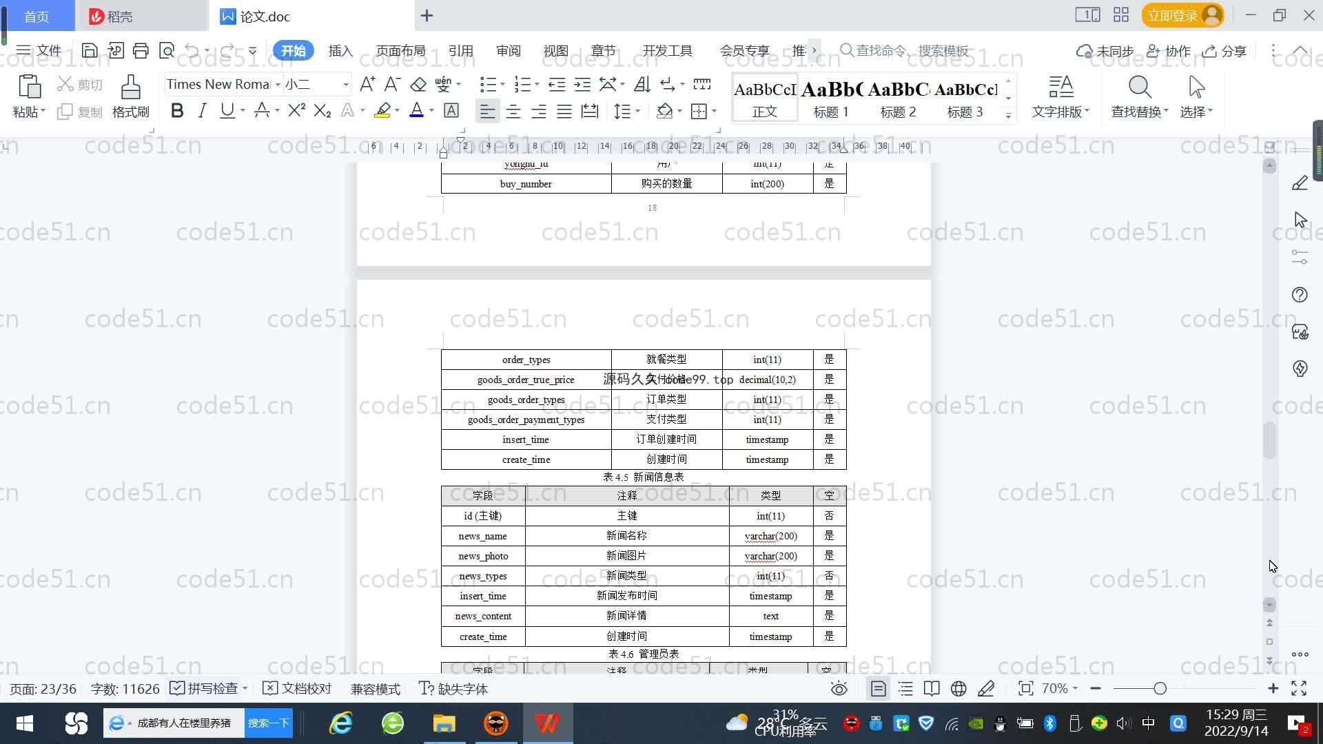 基于SpringBoot+MySQL+Vue.js的餐厅点餐系统(附论文)