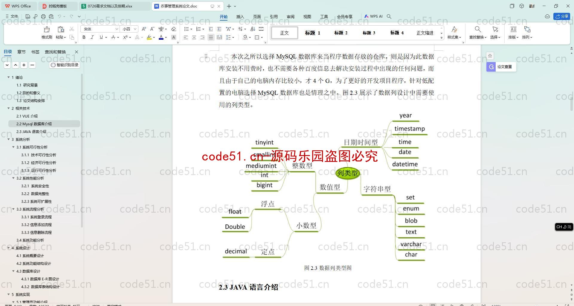 基于SpringBoot+MySQL+SSM+Vue.js的农事管理系统(附论文)