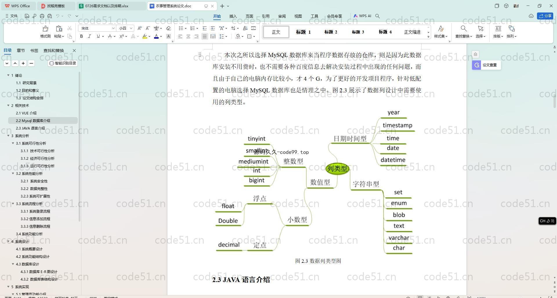 基于SpringBoot+MySQL+Vue.js的农事管理系统(附论文)