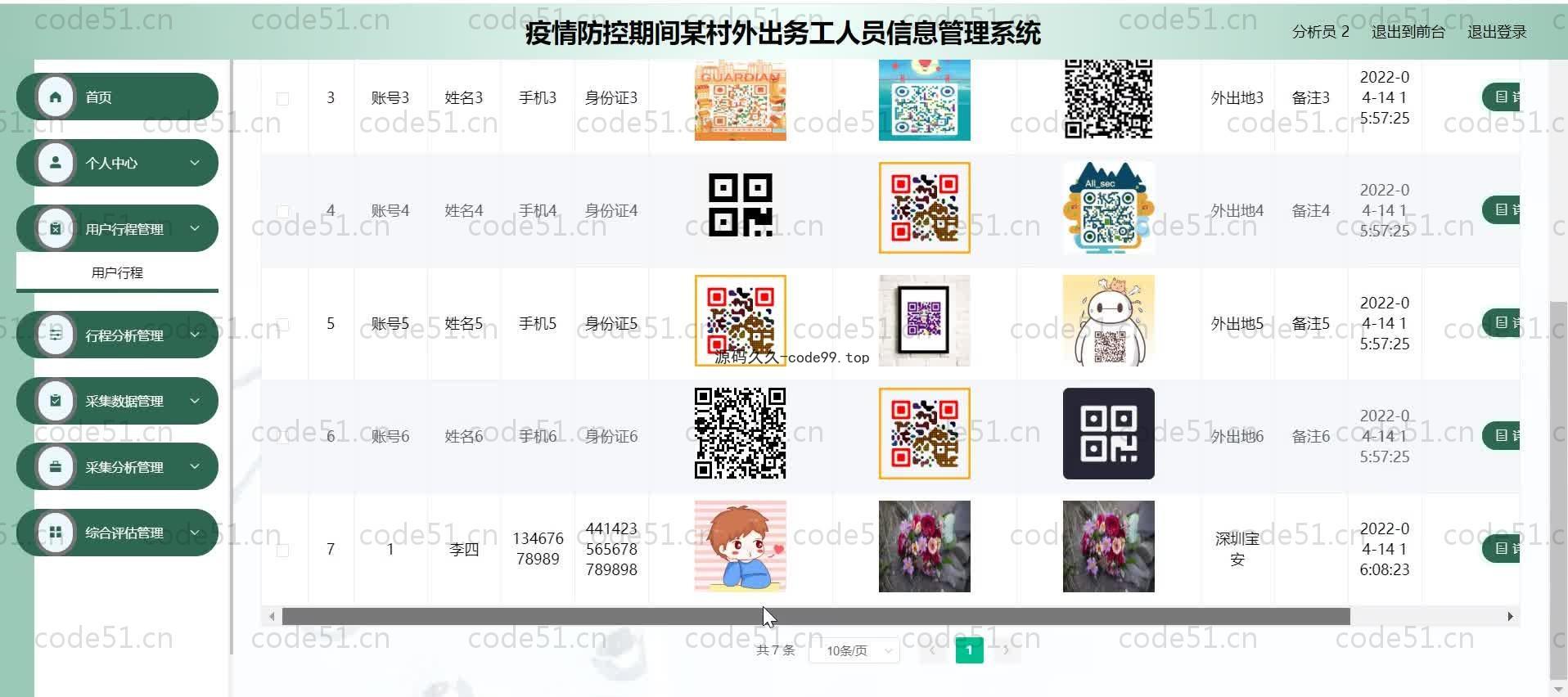 基于SpringBoot+MySQL+Vue.js的疫情人员外出务工管理系统(附论文)