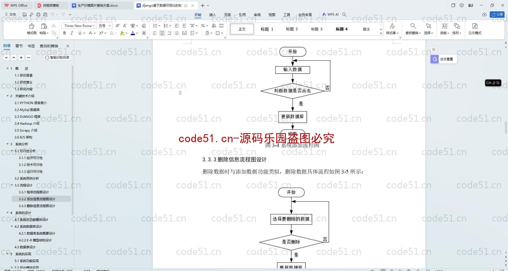 基于Python+Django+MySQL+Vue前后端分离的可视化智慧社区系统(附论文)