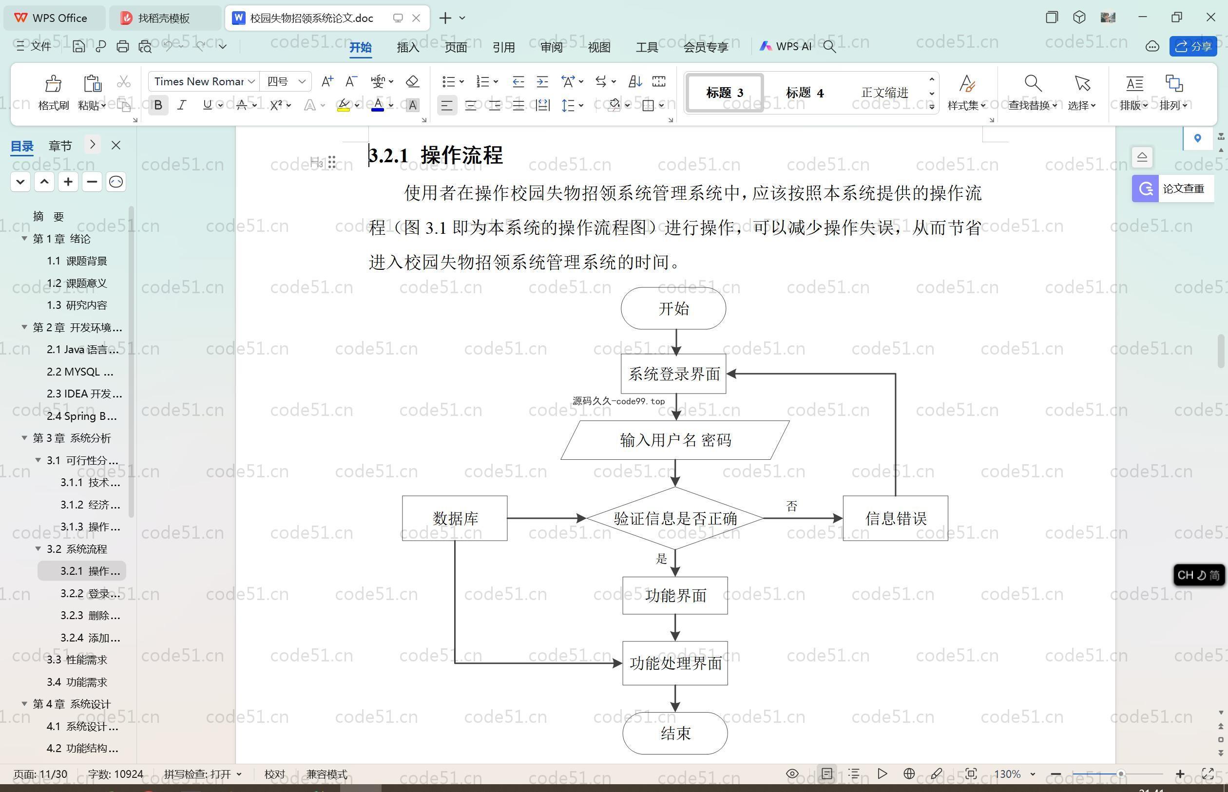 基于SpringBoot+MySQL+Vue.js的校园失物招领系统(附论文)