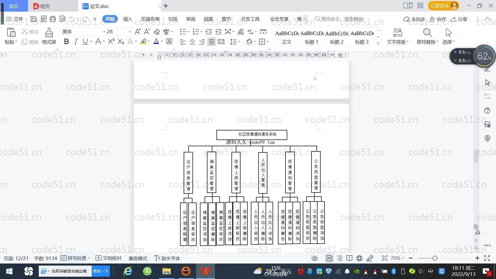 基于SpringBoot+MySQL+Vue.js的社区疫情通知公告系统(附论文)