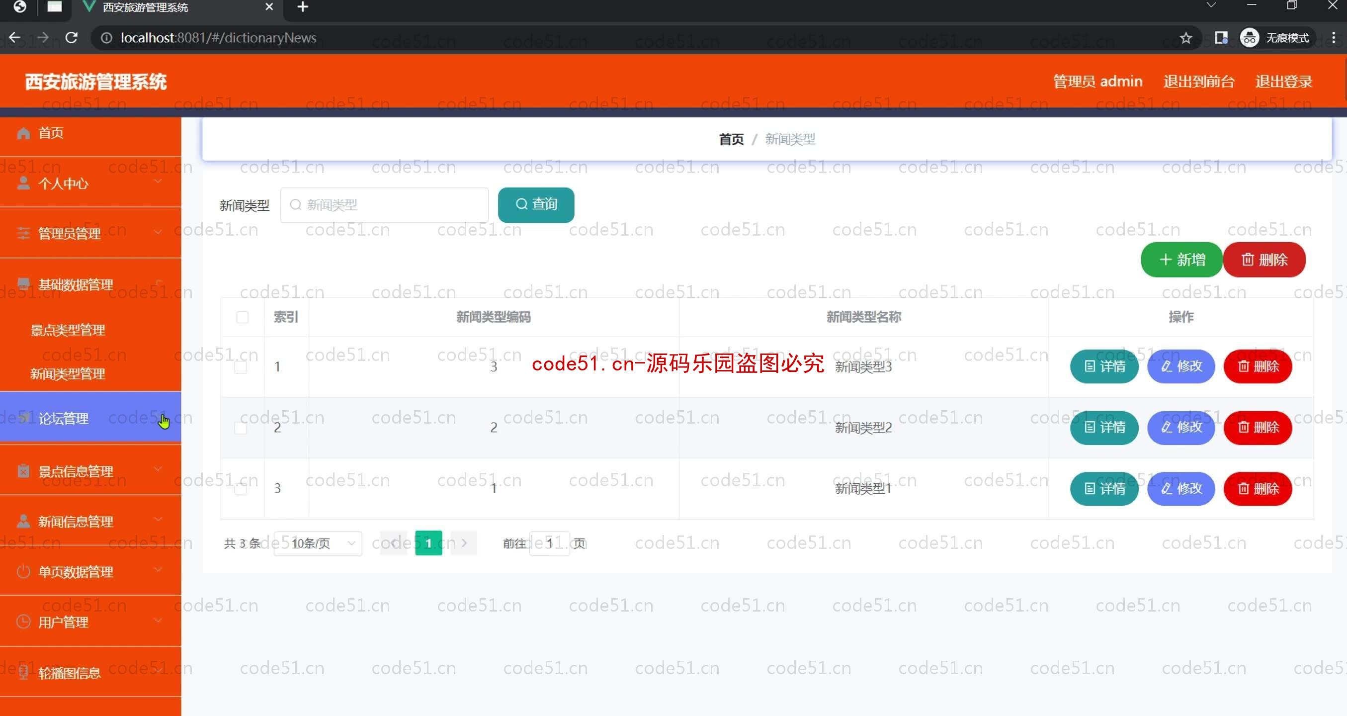 基于SpringBoot+MySQL+SSM+Vue.js的西安旅游管理系统(附论文)