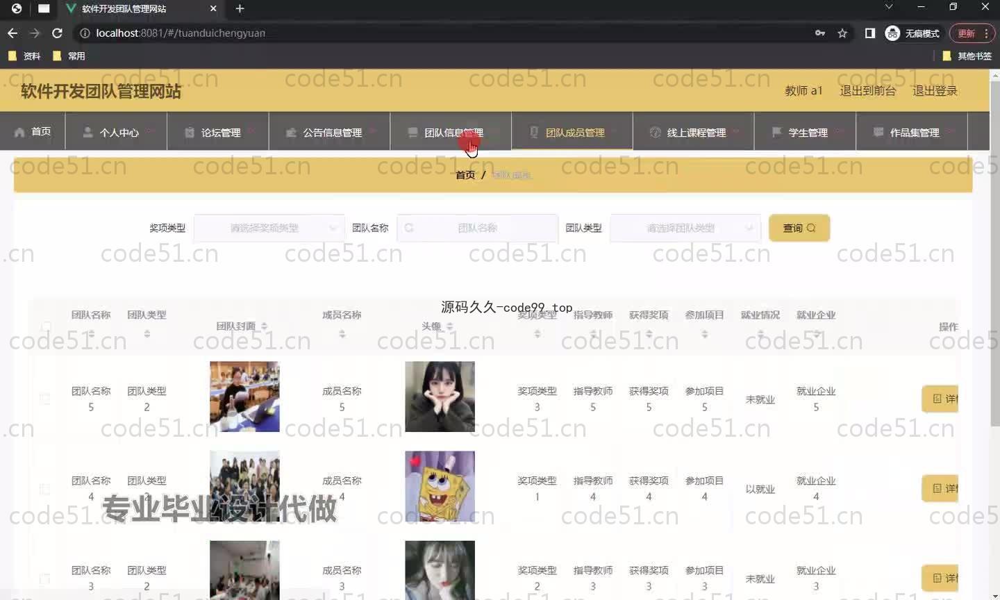基于SpringBoot+MySQL+Vue.js的团队开发管理系统(附论文)