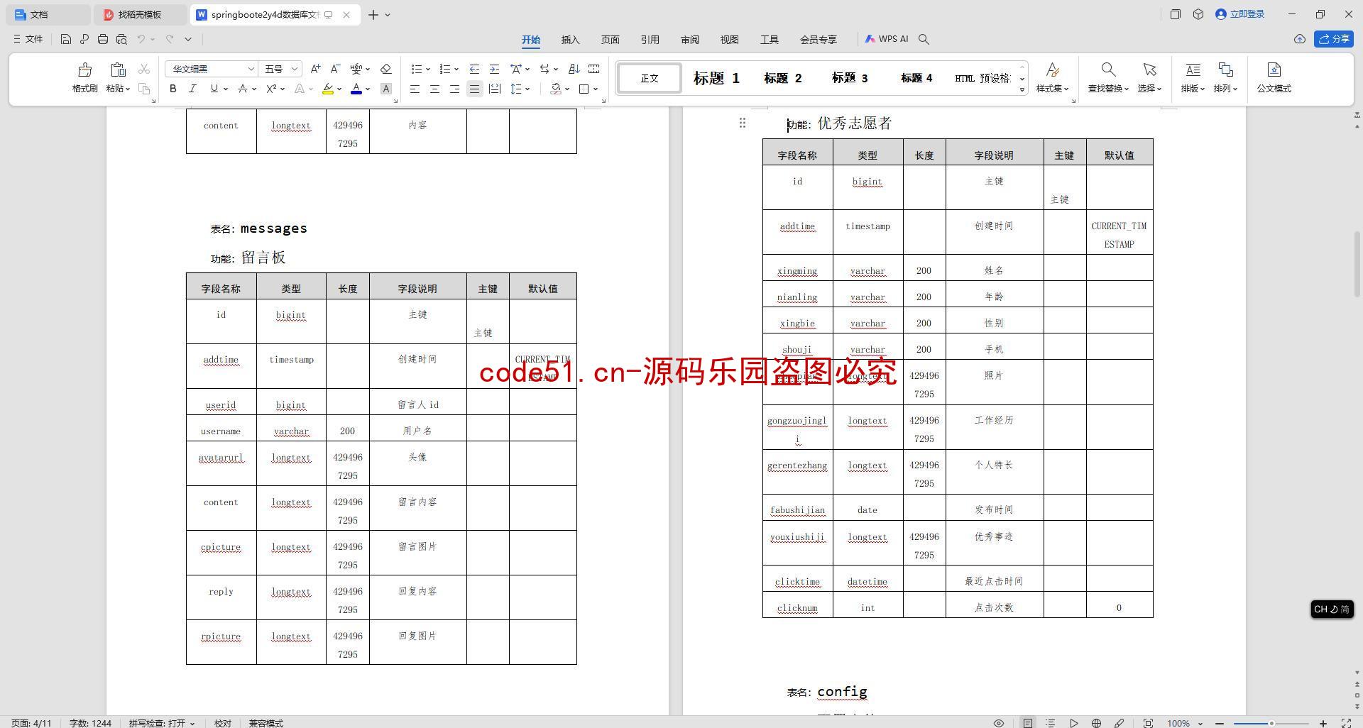 基于SpringBoot+MySQL+SSM+Vue.js的社区志愿者信息管理系统(附论文)