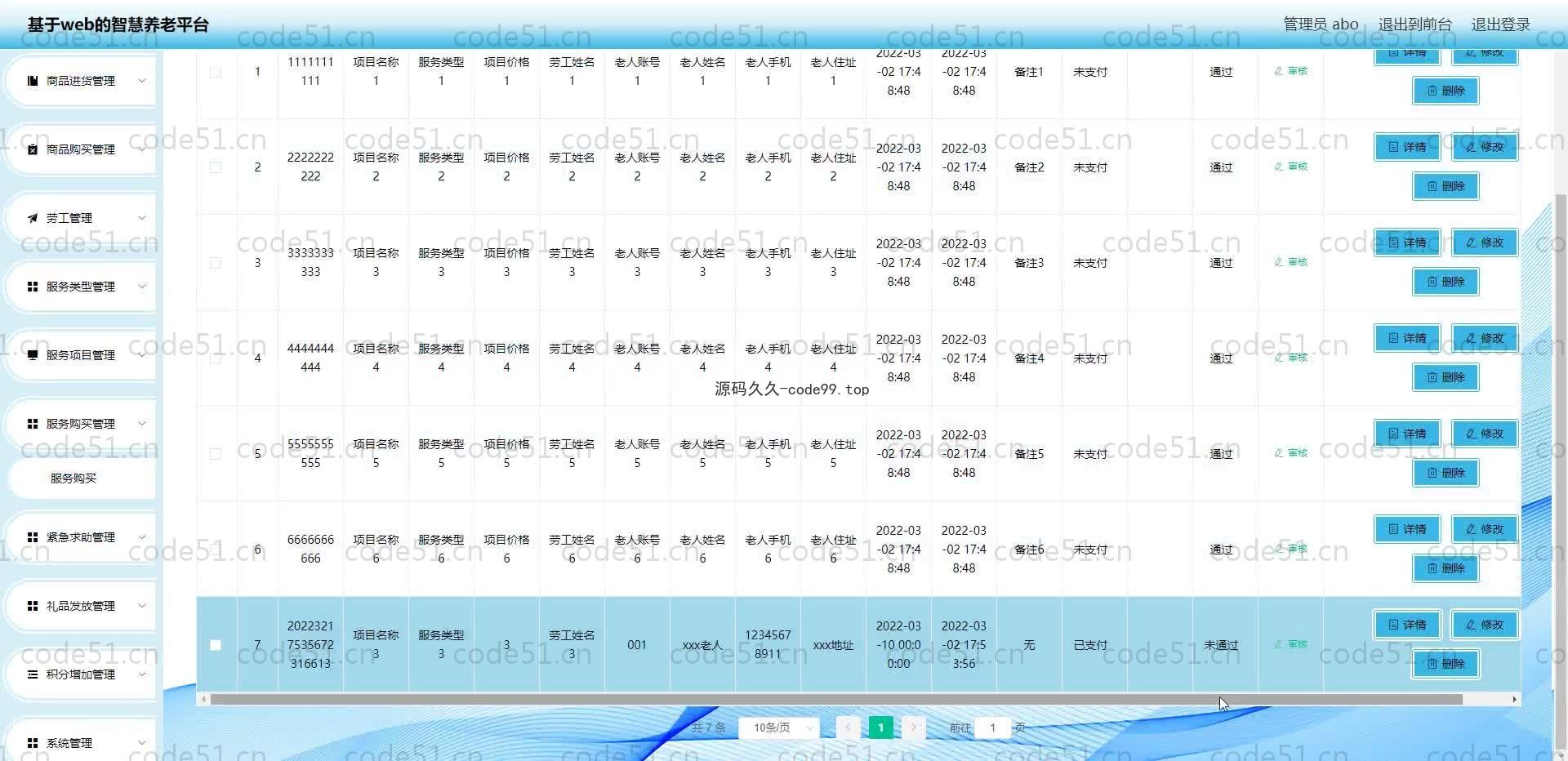 基于SpringBoot+MySQL+Vue.js的智慧养老系统(附论文)