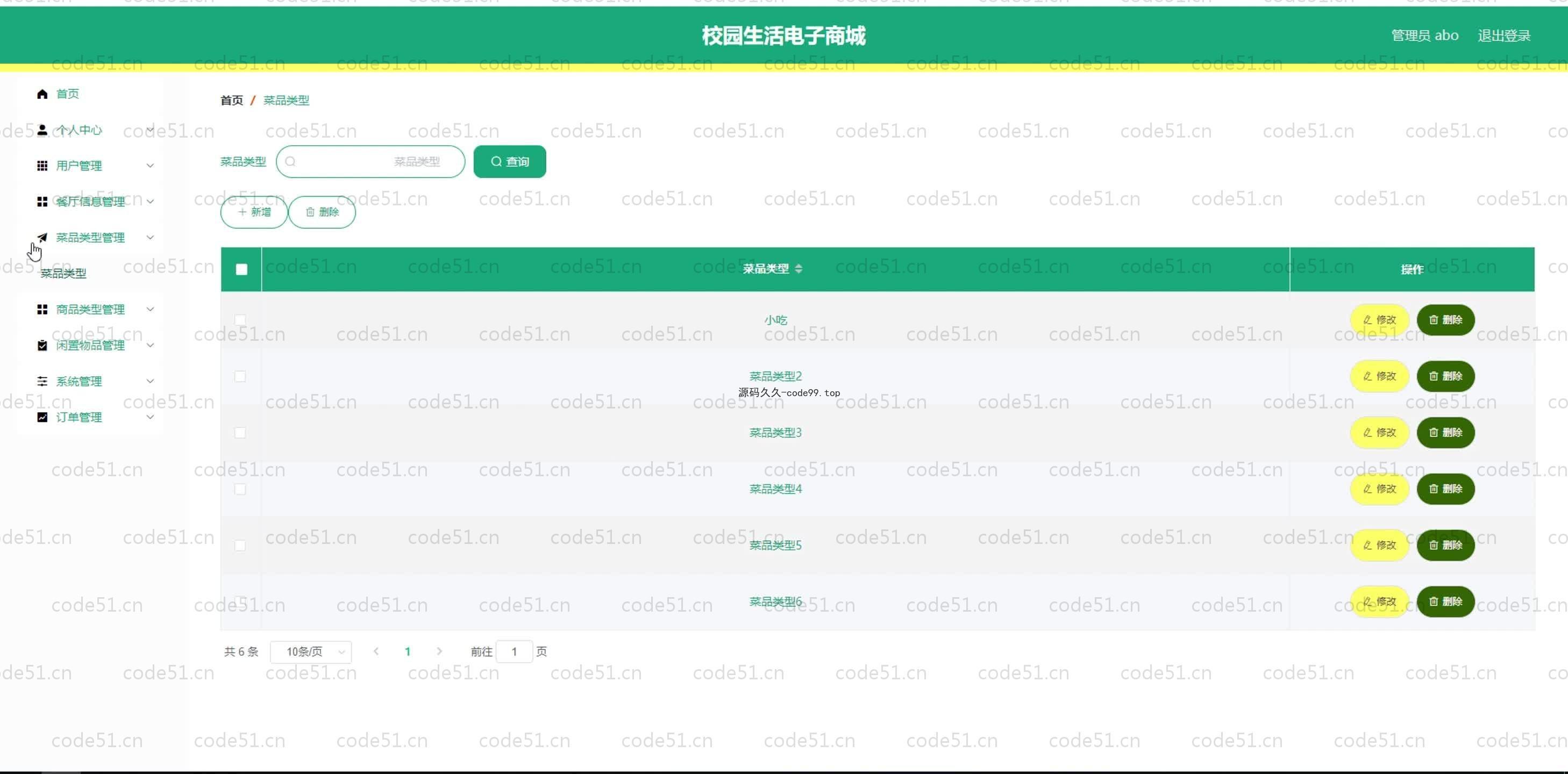 基于SpringBoot+MySQL+Vue.js的校园生活电子商城系统