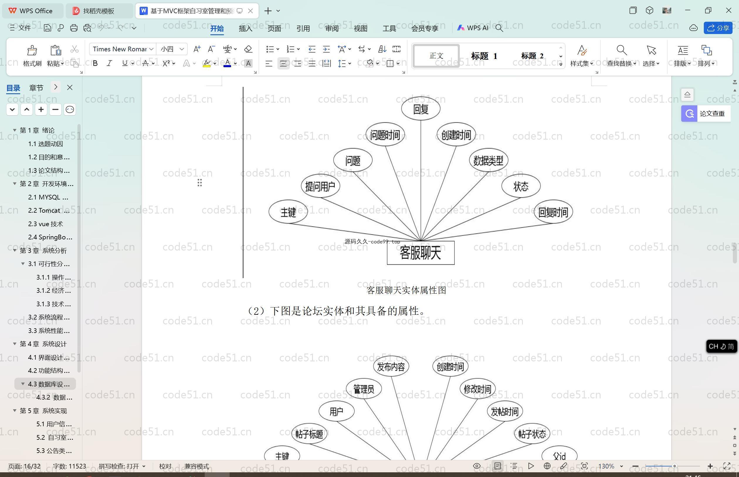基于SpringBoot+MySQL+Vue.js的自习室管理和预约系统(附论文)