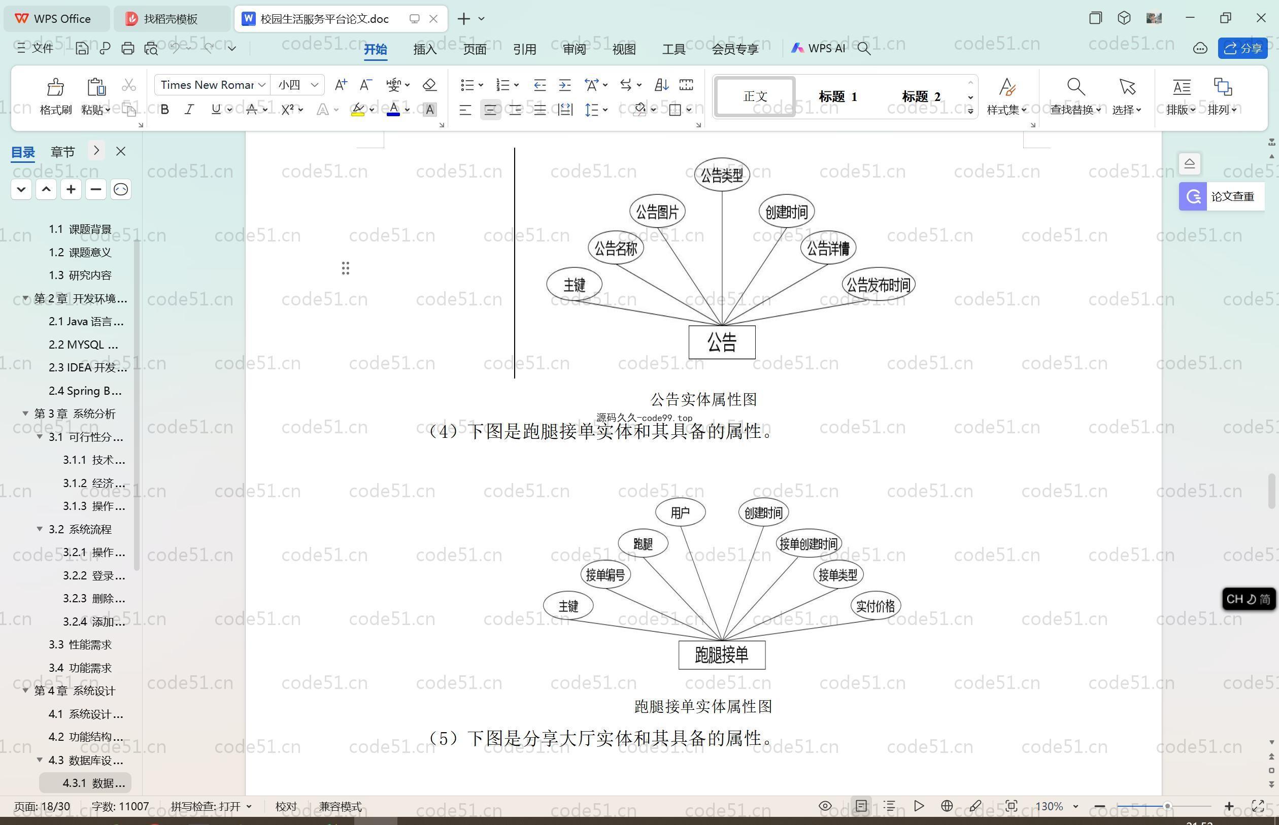 基于SpringBoot+MySQL+Vue.js的校园生活服务(附论文)