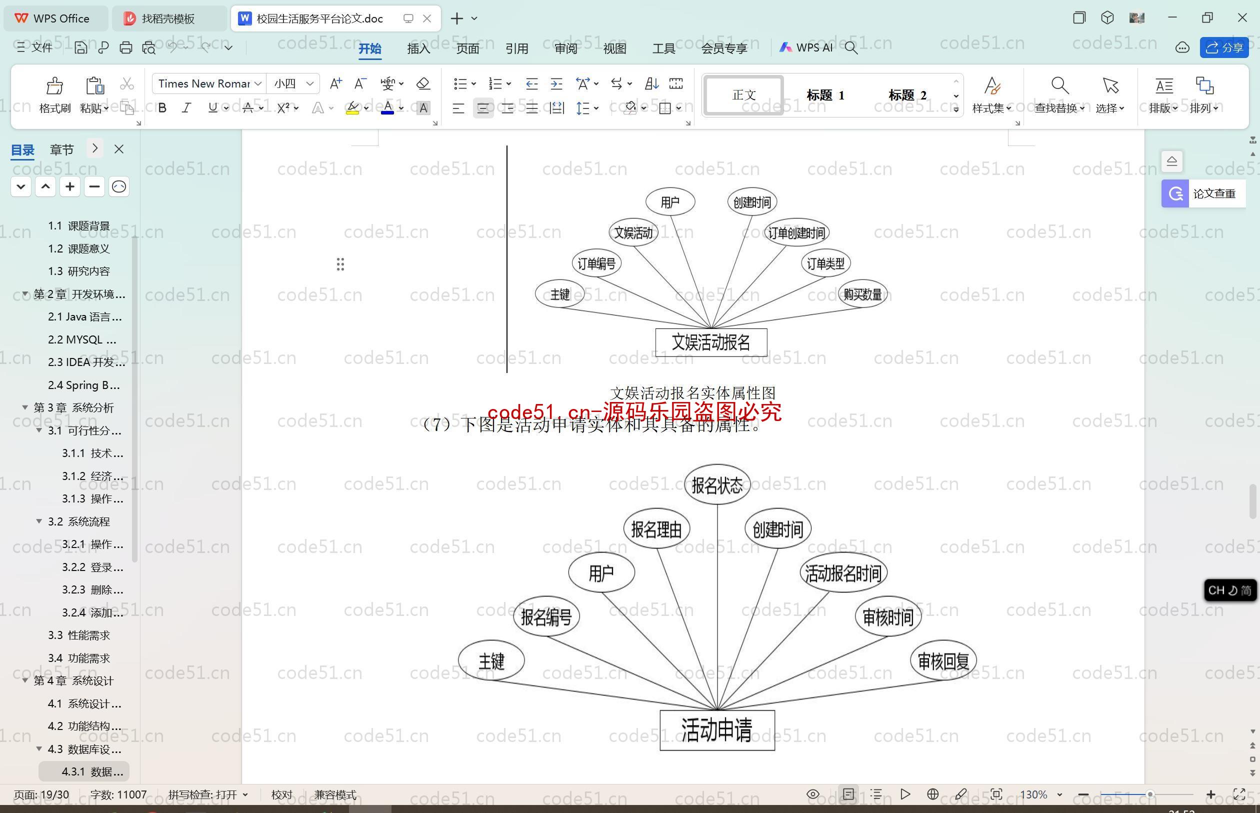 基于SpringBoot+MySQL+SSM+Vue.js的校园生活服务(附论文)