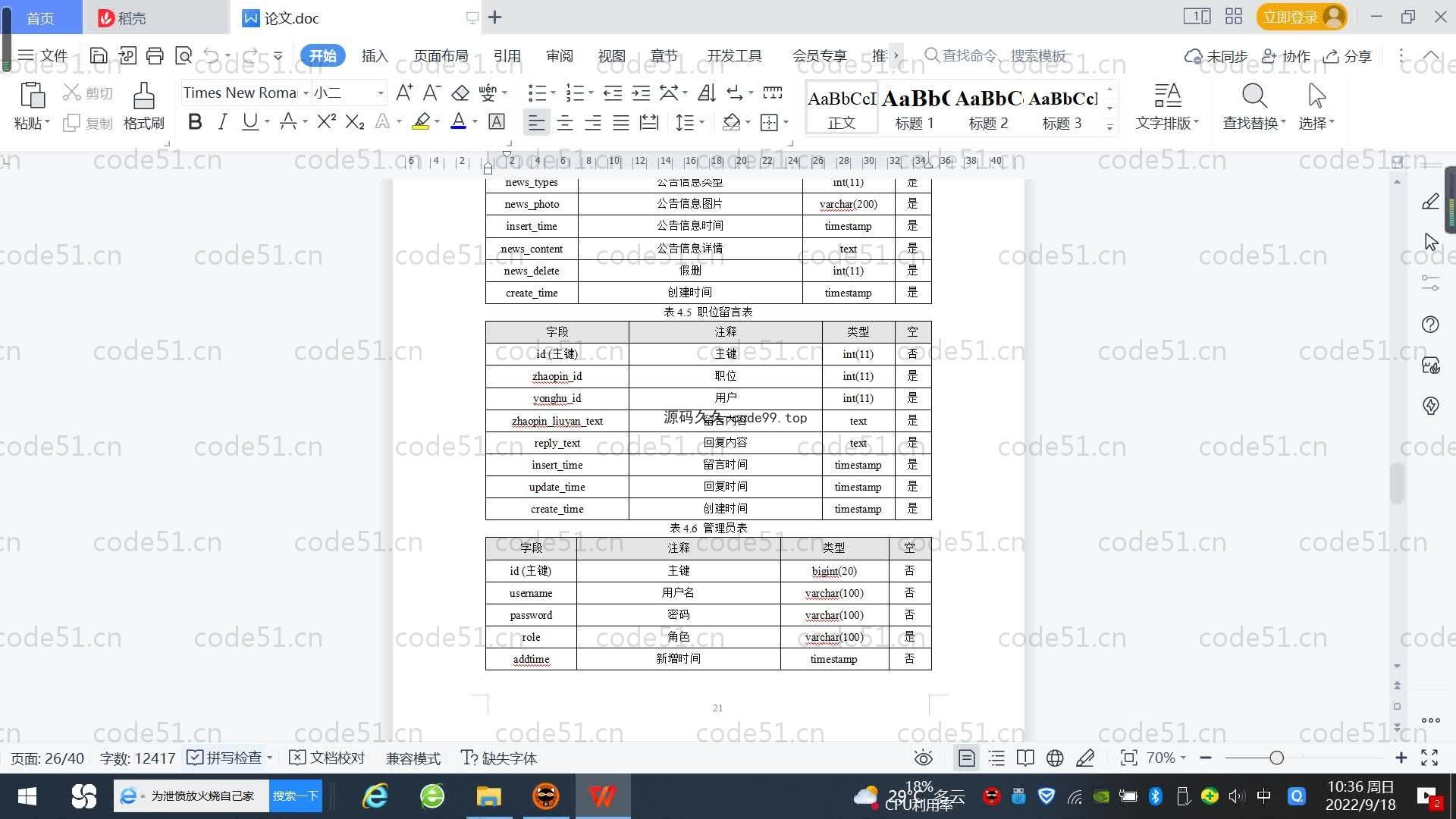 基于SpringBoot+MySQL+Vue.js的招聘提问系统(附论文)