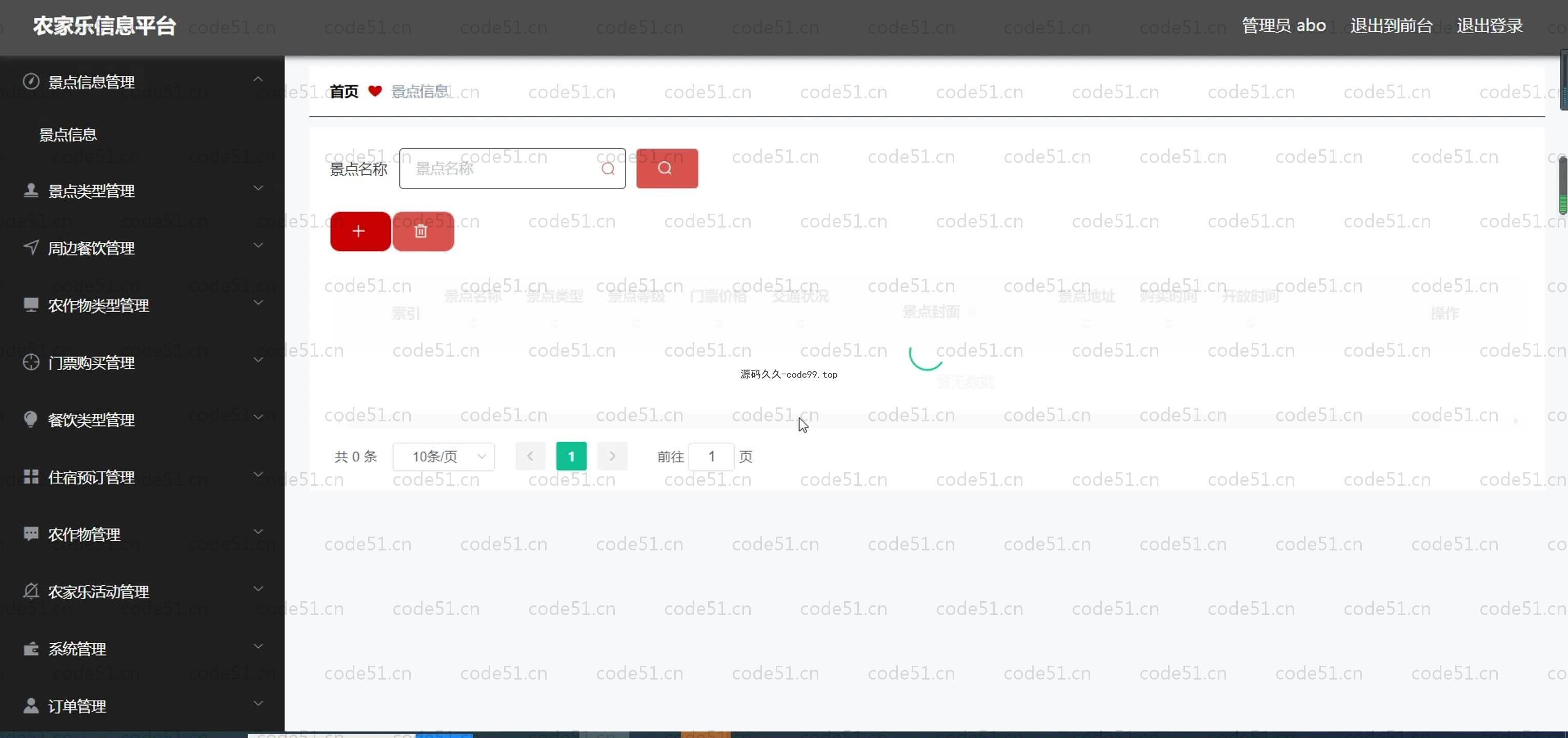 基于SpringBoot+MySQL+Vue.js的农家乐信息管理系统(附论文)
