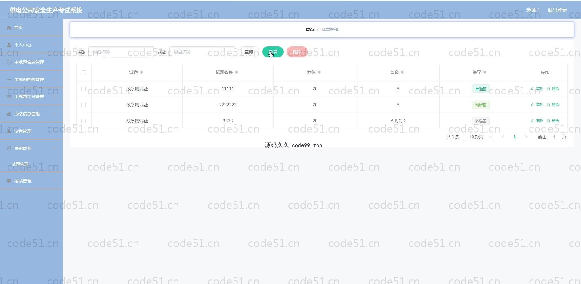 基于SpringBoot+MySQL+Vue.js的安全考试系统(附论文)