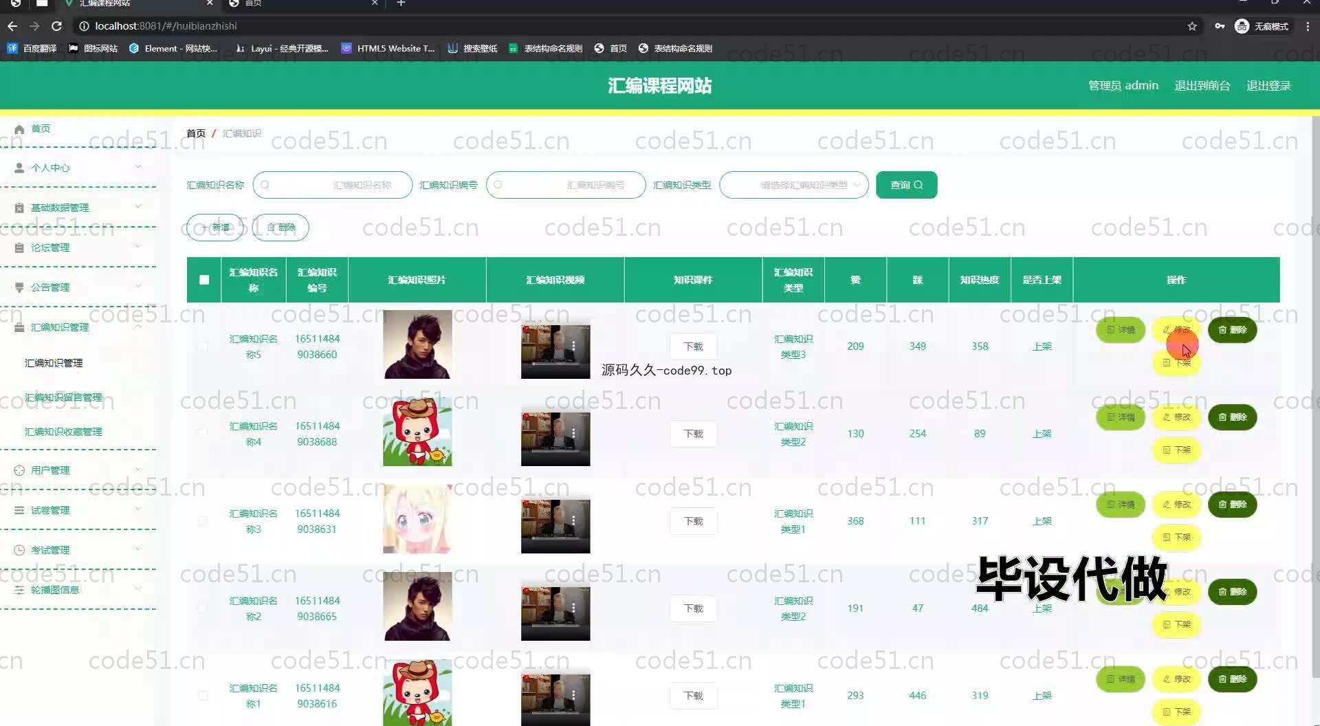 基于SpringBoot+MySQL+Vue.js的编程课程系统(附论文)