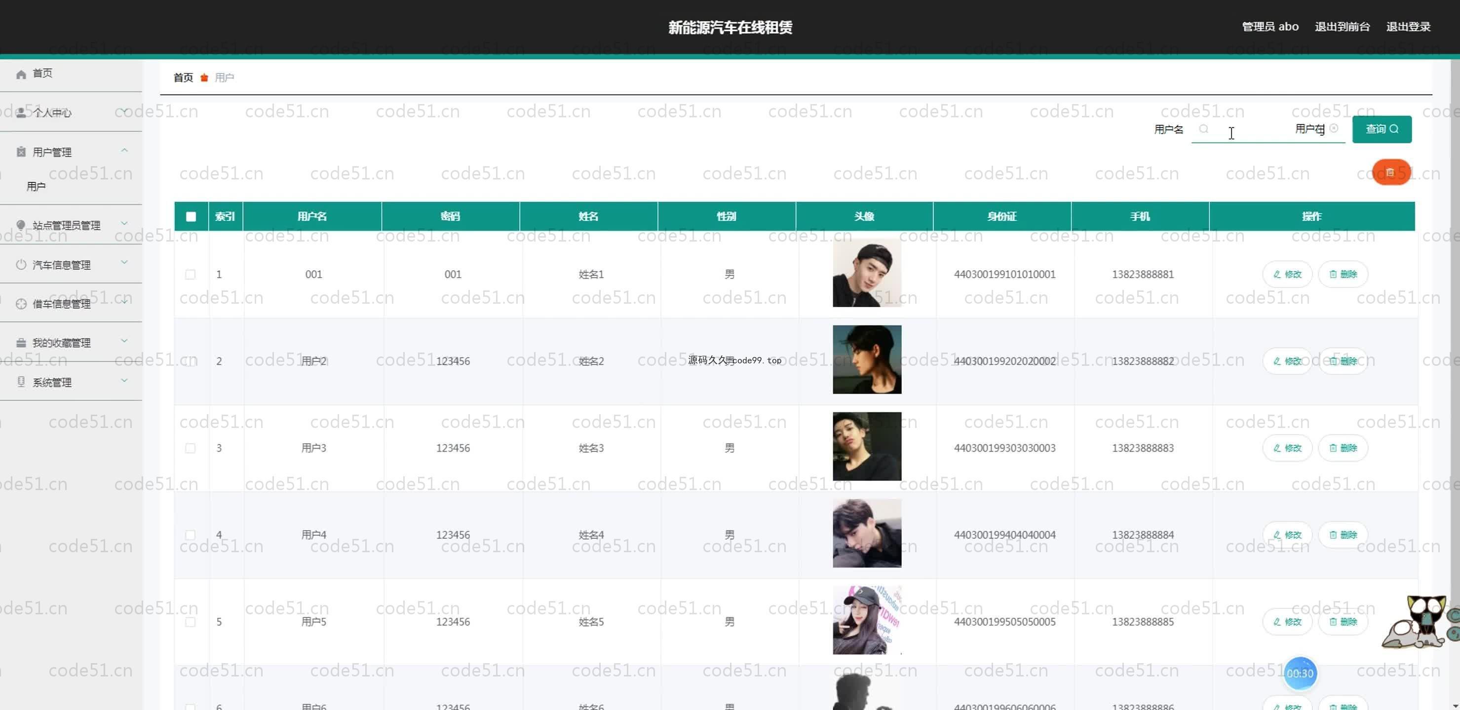 基于SpringBoot+MySQL+Vue.js的新能源汽车租赁管理系统(附论文)